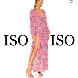 ISO For Love & Lemons Annie Maxi Dress Small